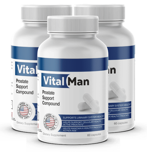 3 bottles of Vital Man